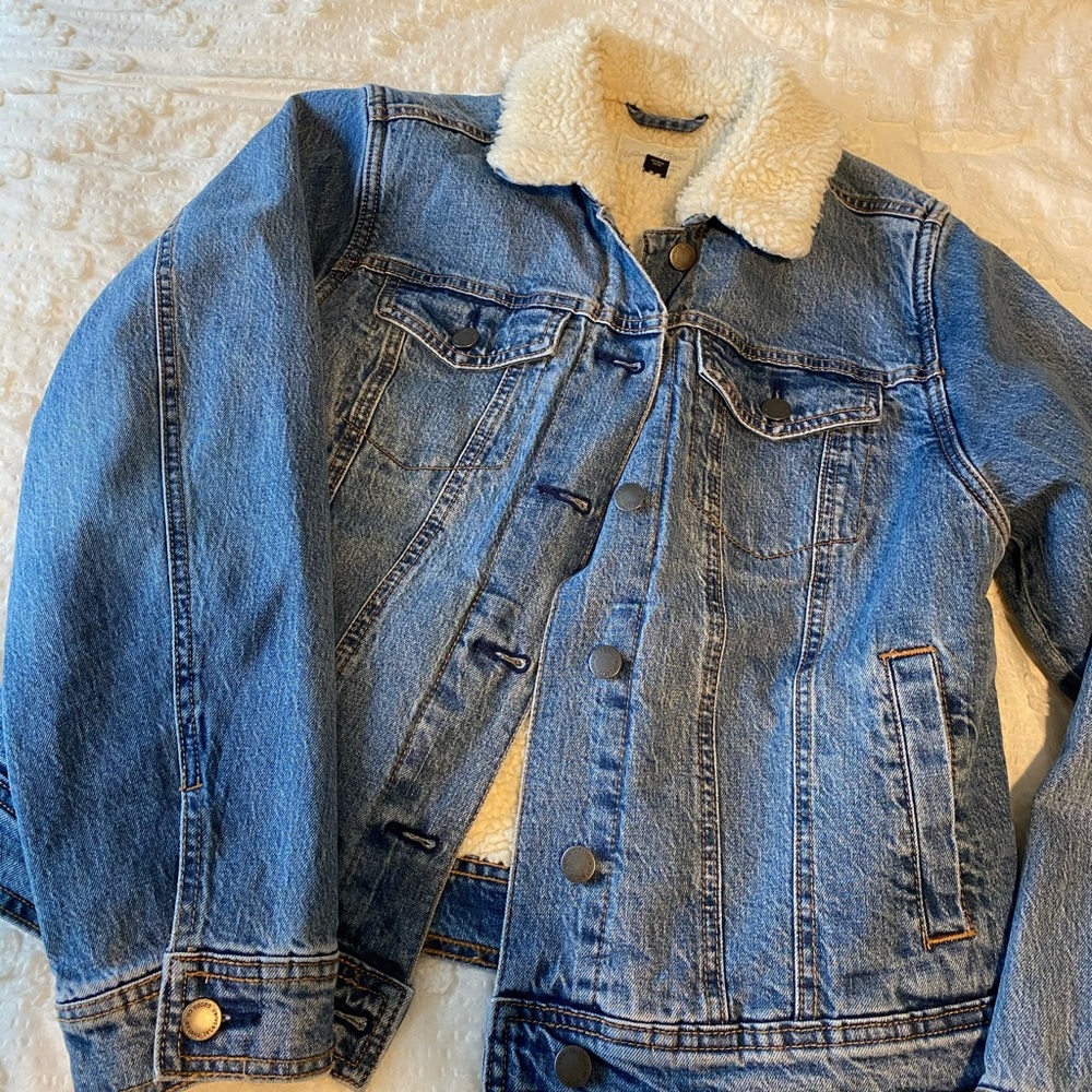 Sherpa lined Jean jacket